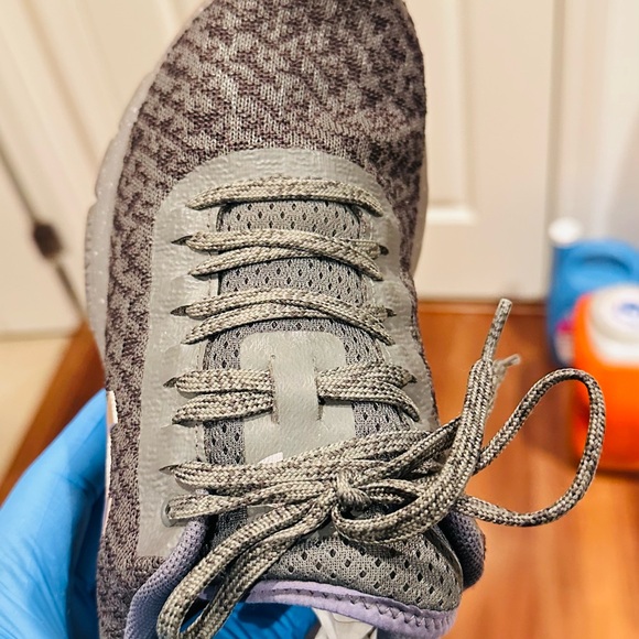 Under Armour Women's Charcoal and Rose Gold Athletic Shoes - Picture 10 of 12